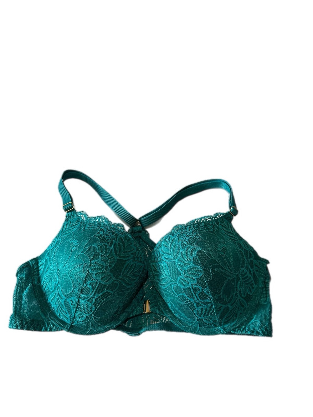 Auden Plunge Coverage Racerback Push-Up Bra